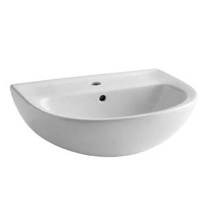 Evolution 22 in. Pedestal Sink Basin in White