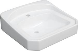 PROFLO PF5511 20-58 Wall Mount Sink, White