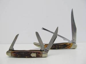 2 Vintage CAMILLUS Folding Knives&nbsp