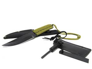 Unused Woodland Creek Survival Knife wFire Starter