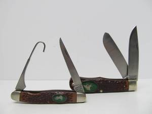2 CAMILLUS American Wildlife Series Folding Knives