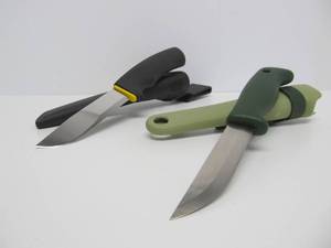 2 Unused Scandinavian Knives - Mora  Sweden &amp Finman  Finland