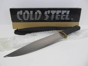 Large 14 COLD STEEL Trail Master Carbon V Steel Knife - Seki City Japan - Mint in Box