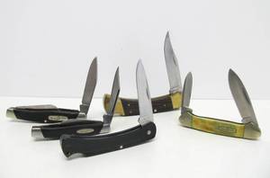Nice Lot of BUCK Folding Knives