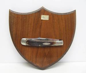 CASE XX Collectors Club Knife - 1981 - Original wPlaque