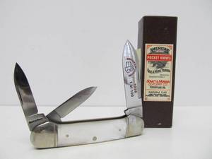 QUEEN CITY North Star Blade Collectors Knife wBox - 1998 - No. 42