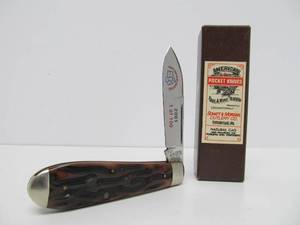 QUEEN CITY North Star Blade Collectors Knife wBox - 2001 - No. 42