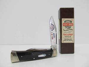 Schatt &amp Morgan North Star Blade Collectors Knife wBox - 2003 - No. 42