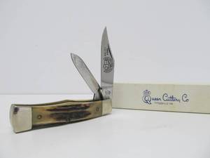 QUEEN North Star Blade Collectors Knife wBox - 1984 - No. 008