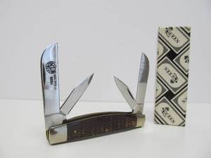 QUEEN North Star Blade Collectors Knife wBox - 1986 - No. 42