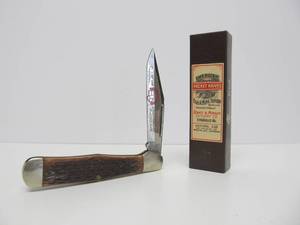 QUEEN CITY North Star Blade Collectors Knife wBox - 1991 - No. 42