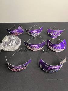 Claires Crystal Tiara Headbands - Princess Crown Set - retailed for $3 each