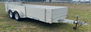 2017 ALUMA 6316 ALUMINUM UTILITY TRAILER