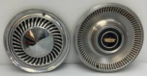Vintage 1973 Chevrolet Caprice 15 12 Hubcap & 1959-1960 Thunderbird Fairline Galaxie Ranchero 14 Hubcap
