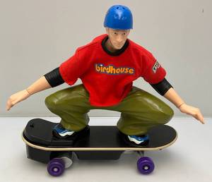 Vintage TYCO (TONY HAWK) RC Skateboarder (No Remote) Vintage Maple Skateboard