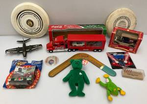 Misc. Vintage Collectible Toys Including Miniature Die-Cast And More