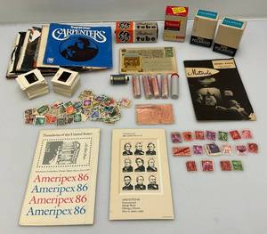 Misc. Vintage Collectibles Including Slides, Polaroid Items And More