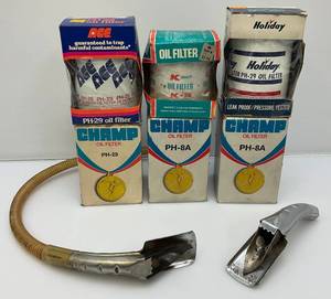 Misc. Vintage Oil Filters Including PH-8A, PH-29, K-3 And More (All New Old Stock)