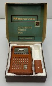 1960s Magnavox Eight Transistor Radio With Original Box