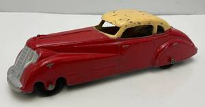 Vintage 1930s Tootsie Toy Jumbo Tin Car 6 58 Long Nice Condition