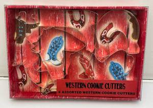 RARE Collectible Western Cookie Cutters (New Old Stock)