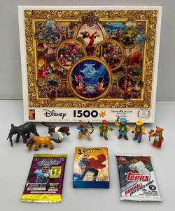 Misc.  Collectibles Including DISNEY Puzzle (Factory Sealed),Sport Cards Sealed, SUPERMAN Playing Cards & More