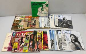 Misc. Vintage TV Magazines Including 1958 Movie Teen And More