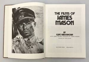 The Films Of James Mason By Clive Hirschhorn Hardcover Book 8 34 x 11 14