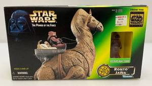 1997 STAR WARS Power Of The Force Ronto And Jawa Set (New Old Stock)