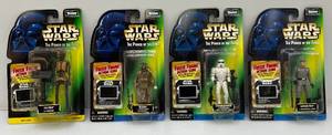 Misc. Collectible STAR WARS Power Of The Force Action Figures With Freeze Frame Action Slide (New Old Stock)