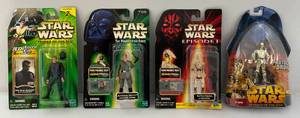 Vintage Misc. Collectible STAR WARS Action Figures (New Old Stock)
