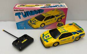 Vintage 1980s RADIO SHACK Turbo XR #2 RC Race Car (Barely Used) In Original Box