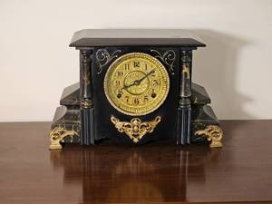 Wm. Gilbert Clock Co. Illuminated Mantel Clock