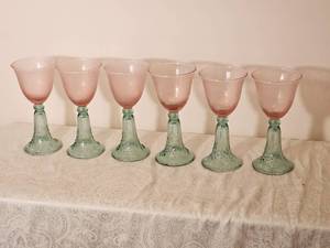 Vintage Pfaltzgraff Garden Party Goblets