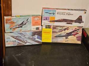 148 Scales Vintage Fighter Jet Models