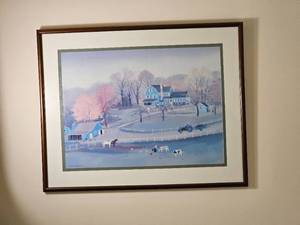Cornerstone Farm � Framed Print from Michel Delacroix