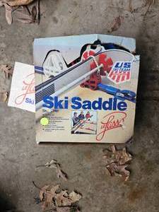 Vintage US Ski Team Ski Saddle