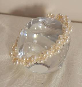 Graceful 14K Clasp Pearl Twisted Bracelet
