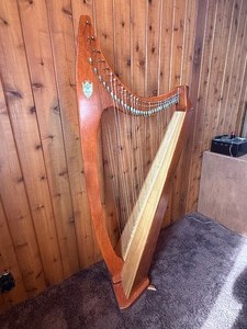 Lyon & Healy Troubadour lever harp- model number 3551-C