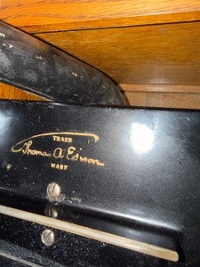 Early Edison cylinder phonograph,Edison Standard
