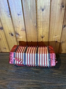 Vintage Soprani Toy Accordion  Miniature Accordion  Made in Italy