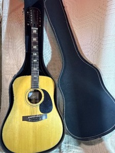 Brand New- Vintage Conn F-30 12-string acoustic guitar, made in Japan, original hard shell case, still has price tag on it