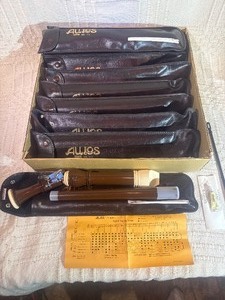 All new -Aulos Tenor Recorder LOT  Classroom Set (Approx. 20 Units) Models 111 & 108 w Cases