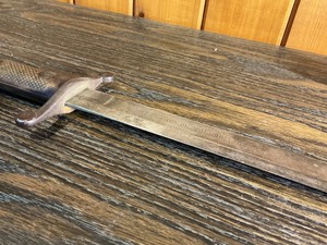 Vintage Spanish Bayonet Sword  Toledo Blade with Sheath Year 1888- RARE 
