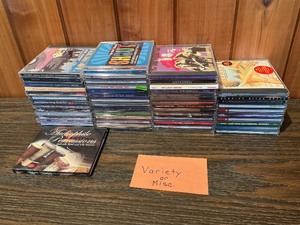 Huge Mixed Music CD Lot  VarietyMisc. Genres, Jazz, Classical, Pop & More