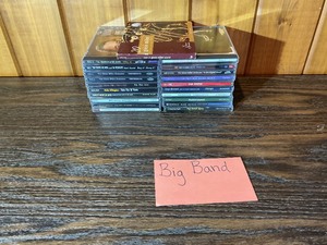 Large Big Band & Swing CD Lot  Glenn Miller, Duke Ellington, Count Basie & More (20 CDs)
