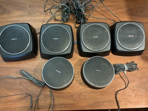 Sony Wired Speaker Lot  Assorted Compact External Speakers