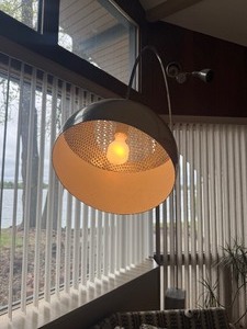 VINTAGE Italian contemporary arc floor lamp
