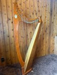 Lyon & Healy Troubadour lever harp- model number 3551-C