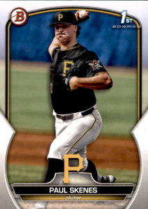 2024 1st Bowman Paul Skenes Rookie Card